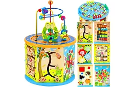 Fa kézműves oktatási érzékszervi játék - 8 az 1-ben