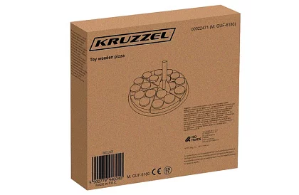 Késkészlet – fa pizza vágáshoz + kés