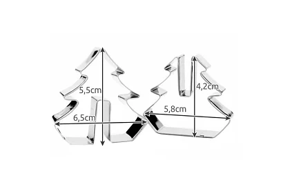 Sütemény kiszúró készlet