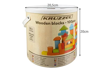 Fa díszítő formák – 100 db