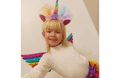 Kostüm szivárványos egyszarvú