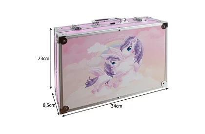 Nagy festő készlet 144 db + bőrönd