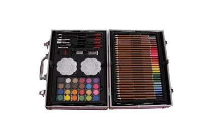 Nagy festő készlet 144 db + bőrönd