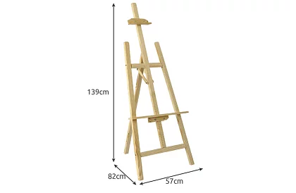 Fa fából készült festőállvány