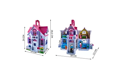 Összecsukható babaház