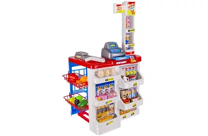 Gyermekbolt – szupermarket kocsival és kiegészítőkkel