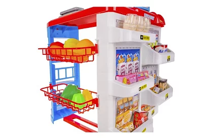 Gyermekbolt – szupermarket kocsival és kiegészítőkkel