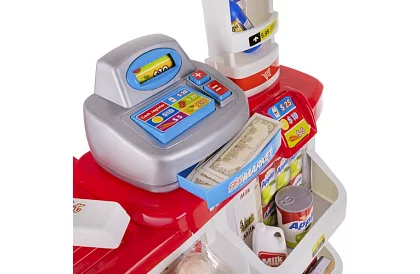 Gyermekbolt – szupermarket kocsival és kiegészítőkkel