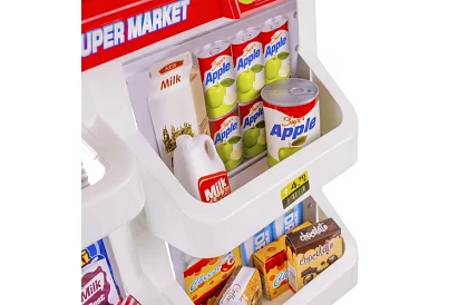 Gyermekbolt – szupermarket kocsival és kiegészítőkkel