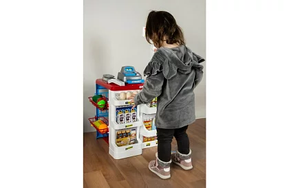 Gyermekbolt – szupermarket kocsival és kiegészítőkkel