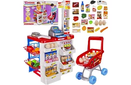 Gyermekbolt – szupermarket kocsival és kiegészítőkkel