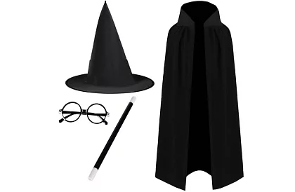 Bűvész jelmez + kiegészítők