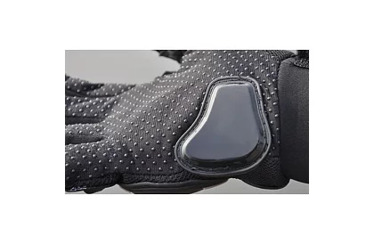 Fekete motoros kesztyű - XL