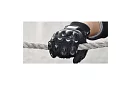 Fekete motoros kesztyű - XL