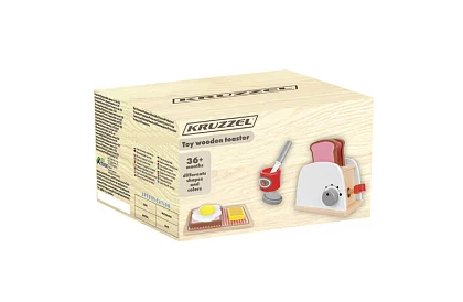 Fából készült pirítós sütő kis szakácsoknak