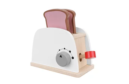 Fából készült pirítós sütő kis szakácsoknak