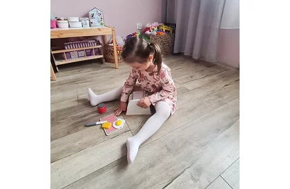 Fából készült pirítós sütő kis szakácsoknak