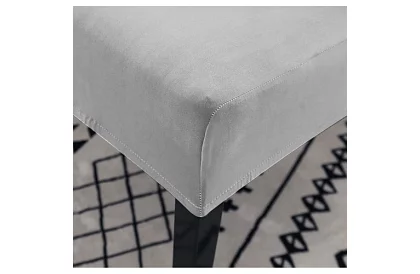 Samet borítás a széken - szürke