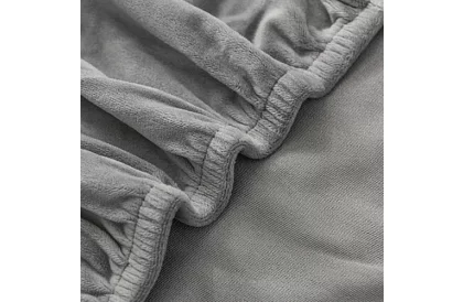 Samet borítás a széken - szürke