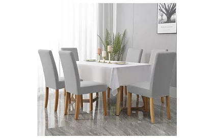 Samet borítás a széken - szürke