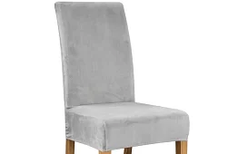 Samet borítás a széken - szürke