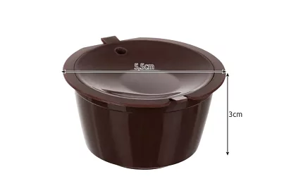 Készlet 6 db újratölthető kávékapszulából