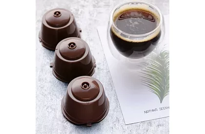 Készlet 6 db újratölthető kávékapszulából