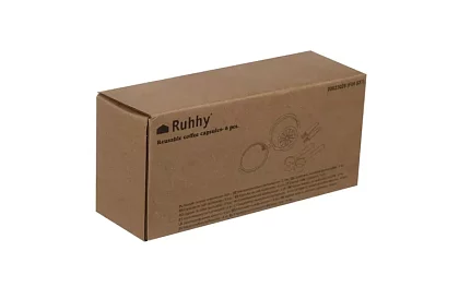 Készlet 6 db újratölthető kávékapszulából