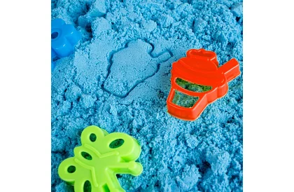 Folyékony kinetikus homok 2000 g - formákok és felfújható homokozó