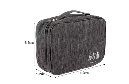 Utazási szervező kábelekhez és töltőkhöz