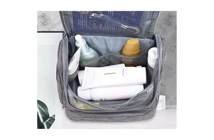 Utazási kozmetikai táska akasztóval