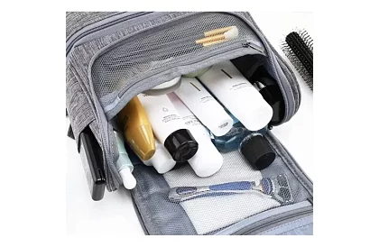 Utazási kozmetikai táska akasztóval