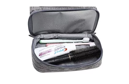 Utazási kozmetikai táska akasztóval