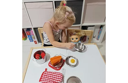 Fém edény készlet gyerekeknek