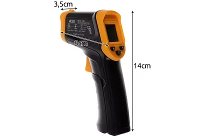 Pyrométer - érintkezés nélküli infravörös hőmérő