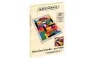 Fából készült Tetris puzzle