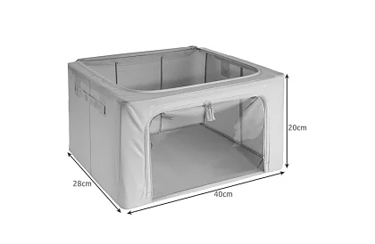 Textil tároló szervezők – 2 x 24 l