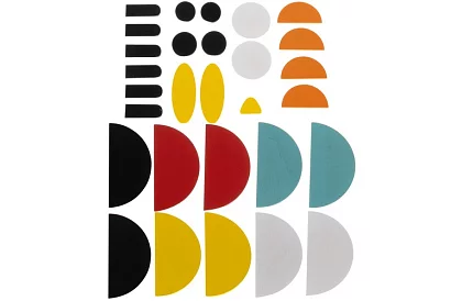 Fa geometrikus fa puzzle - állatok