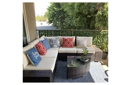 Mesterséges élő sövény 300 cm – Borostyán