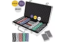 Teljes pókerkészlet - 300 zseton egy táskában