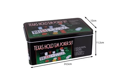 Teljes Texas póker készlet - 200 zseton