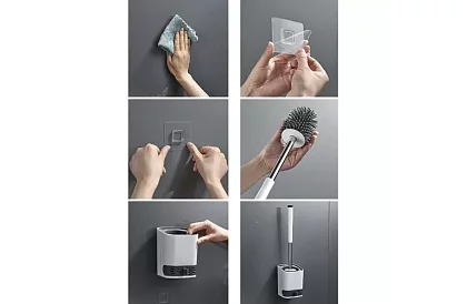 Silikon WC kefe – WC kefe RUHHY