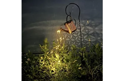 Napfény kert lámpa - kanna