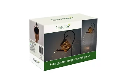 Napfény kert lámpa - kanna