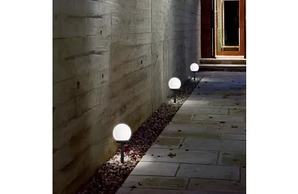 Napfény kert világítók - gömb 6 db