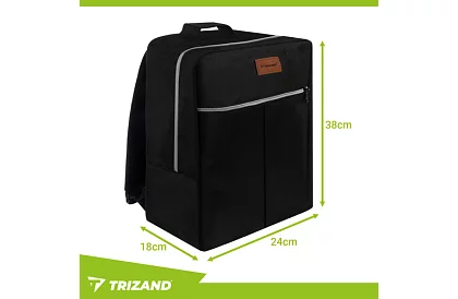 Utazási kézi hátizsák 38x24x18 cm + kozmetikai táska