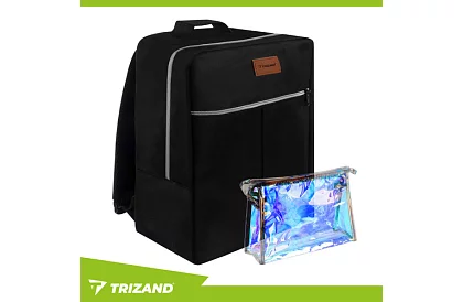 Utazási kézi hátizsák 38x24x18 cm + kozmetikai táska