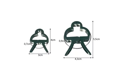 Növények rögzítésére szolgáló klipszek 108 db