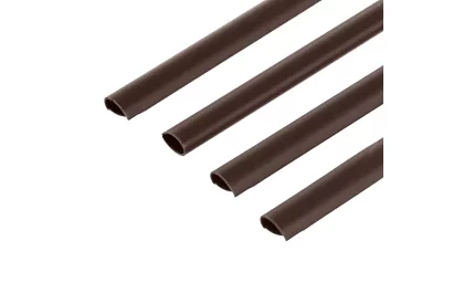 Klippek a kerítés szalagokhoz – 20 db – barna