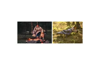 Összecsukható kempingágy – teherbírás 110 kg